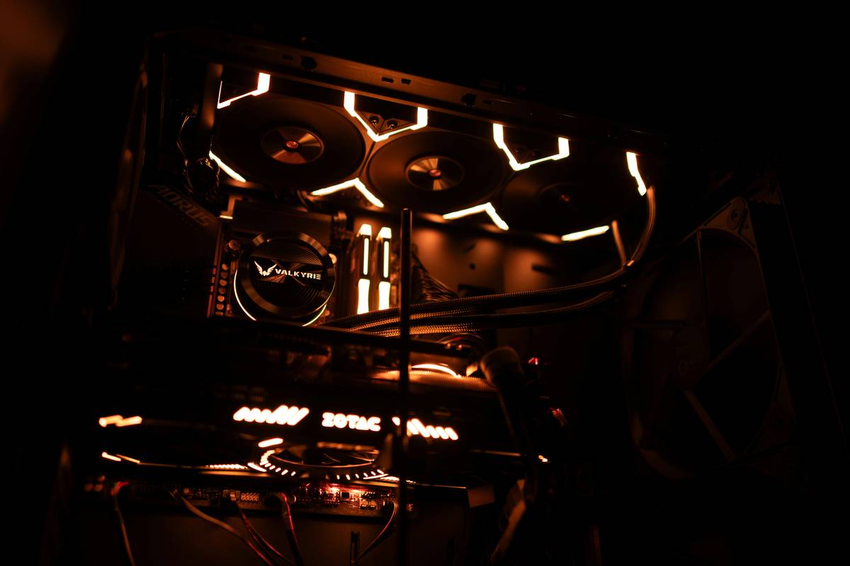 Gaming PC case with optimized fan layout demonstrating what do pc fans do for thermal management